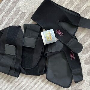 Sweet Sweat Black Waist and Leg Trimmers